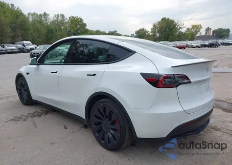 2022 Tesla Model Y Performance Dual Motor All-Wheel Drive from USA, damaged, VIN 7SAYGDEF1NF339915